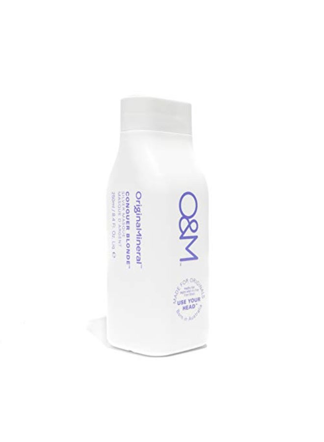 OM Conquer Blonde Silver Masque 84 FlOz250ml - Image 1