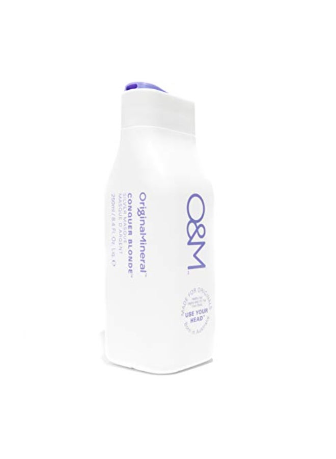 OM Conquer Blonde Silver Masque 84 FlOz250ml - Image 3