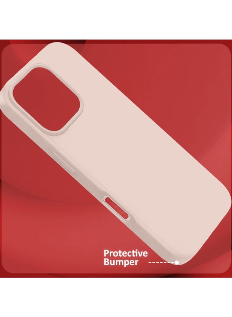 ELTRAZONE Ultra Slim Liquid Silicone Case for iPhone 16 Pro with Anti-Scratch Microfiber Lining & Drop Protection - Image 5