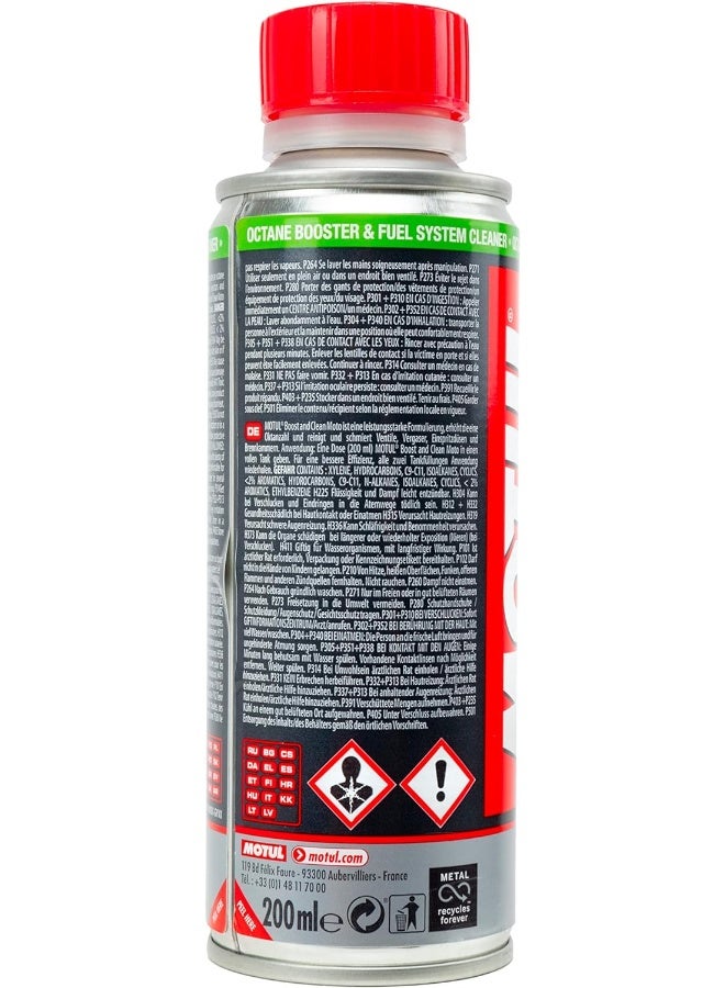 MOTUL MOTUL Boost And Clean Motorcycle Code 110873 - Image 1
