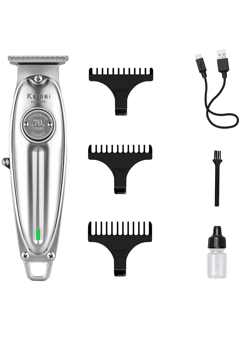 Multifunctional Beard Body Trimmer Shaver Set for Men, Home Barber Kit with USB Charging & Adjustable Limit Comb - Image 1