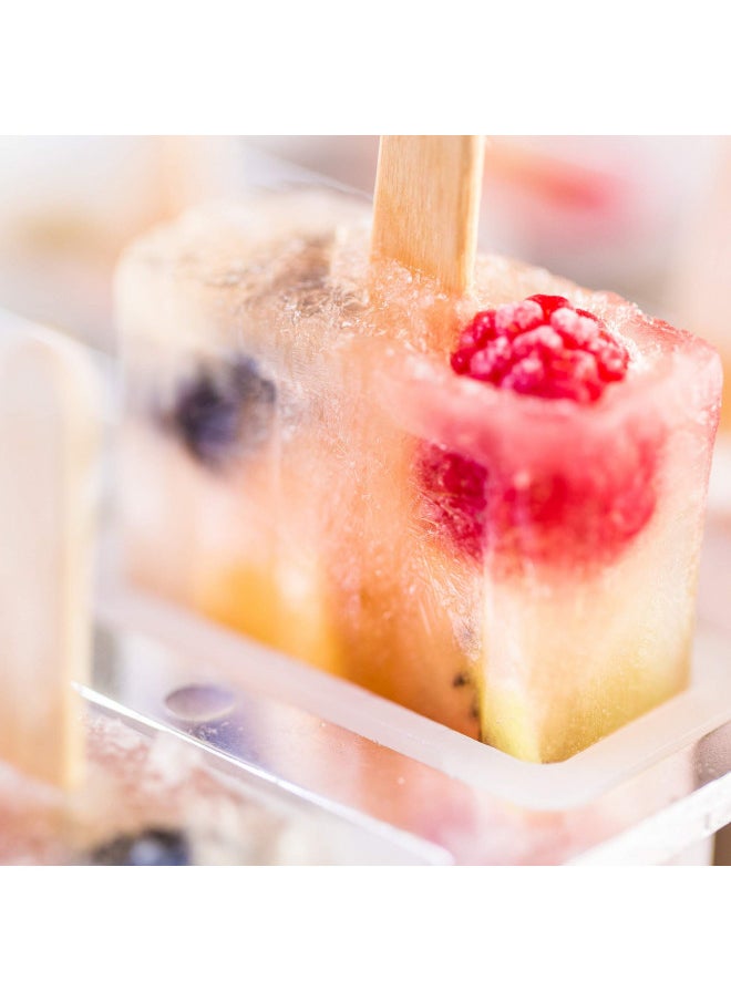 Fox Run - Fox Run Frozen Maker Ice Pop Mold, with 24 Popsicle Sticks, BPA-Free - Image 1