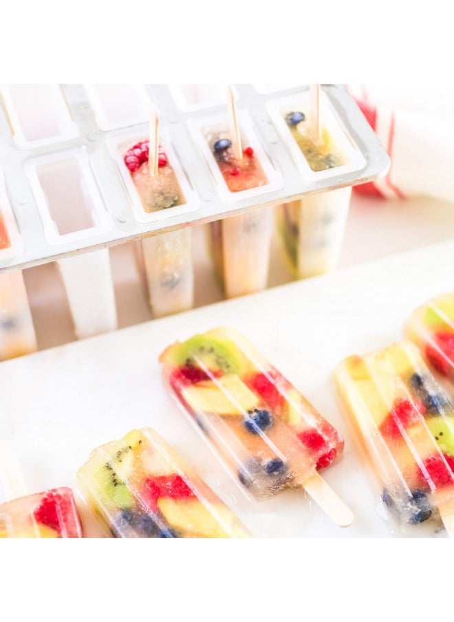 Fox Run - Fox Run Frozen Maker Ice Pop Mold, with 24 Popsicle Sticks, BPA-Free - Image 1