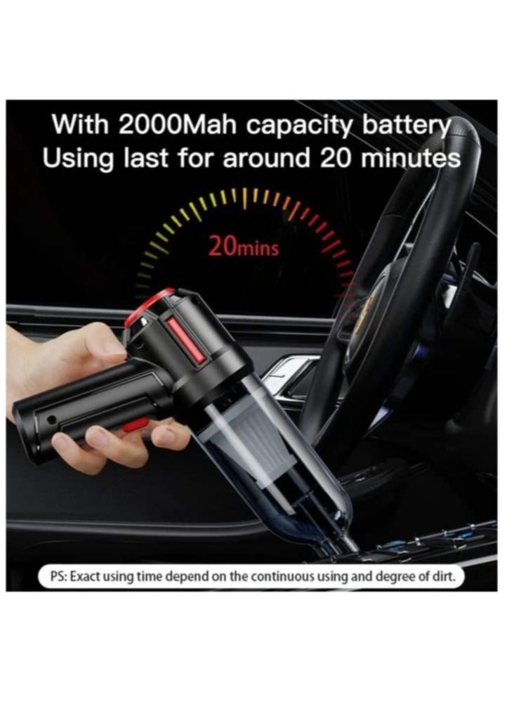 ELTRAZONE Wireless Portable Mini Vacuum Cleaner With Accessories - Image 4