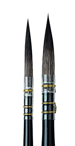 da Vinci Brush 4227A2 Casaneo Quill Liner 2Brush Set VA4227A2_0 - Image 3