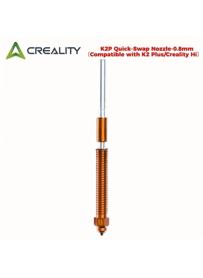 Quick Swap 0 6mm Nozzle Titanium Alloy Heat Break High Flow Speed Printing Tool Free - Image 5