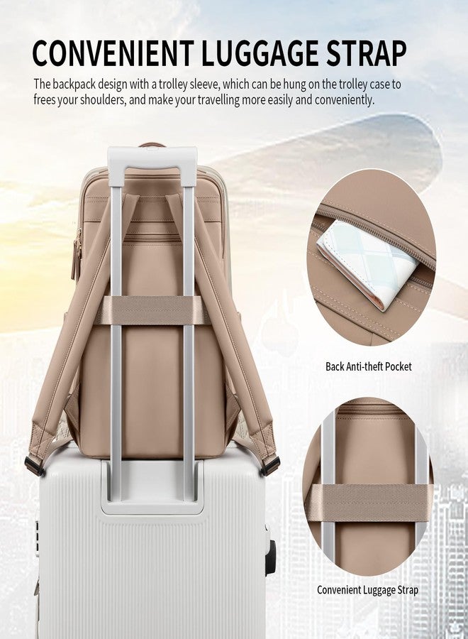 GOLF SUPAGS Stylish Laptop Backpack for Women, Airline Approved, Perfect for Work, College and Travel, Multifunctional Casual Daypack, Fits 15.6 Inch Notebooks - Image 5