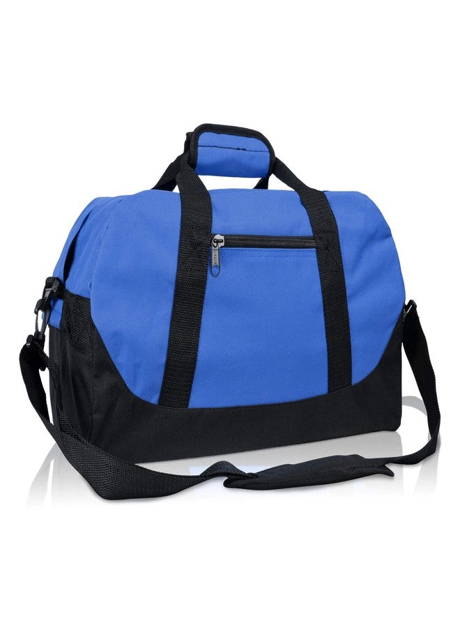 Dalix 18'' Two Tone Duffle Bag in Royal Blue Medium - Image 2