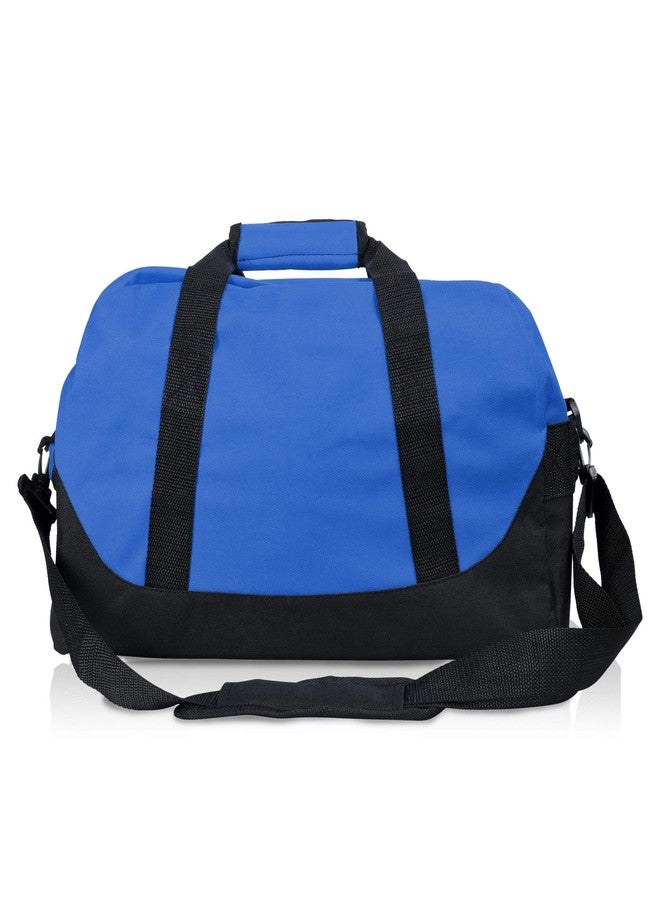 Dalix 18'' Two Tone Duffle Bag in Royal Blue Medium - Image 4
