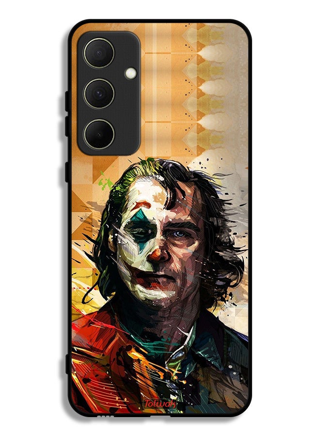 Tolwak Samsung Galaxy A35 5G Protective Case Cover Joker Paint Art - Image 1