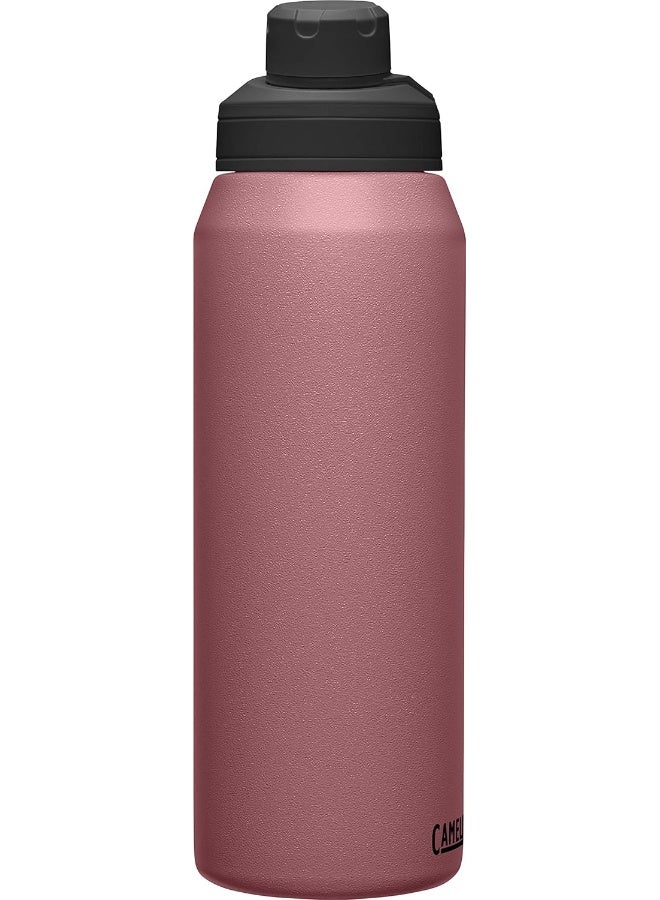 CamelBak Chute Mag 32 oz Vacuum Insulated Stainless Steel Water Bottle, Terracotta Rose - Image 4