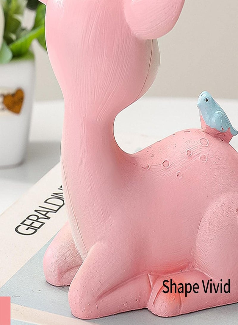 Cartoon Deer Statue | Rein Deer Statues for Home Decor - Deer Decorations Center Table Living Room Bookshelf Fireplace Items  Miniature Reindeer