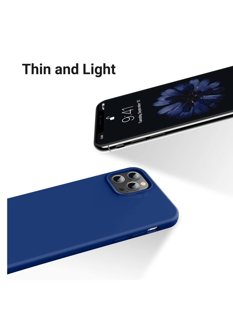 Generic - Silicone & Microfiber Lining Case for Apple iPhone 13 Pro Max 6.7in - Image 1