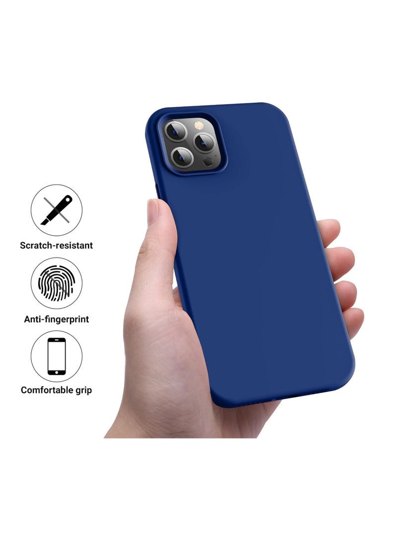 Generic - Silicone & Microfiber Lining Case for Apple iPhone 13 Pro Max 6.7in - Image 1