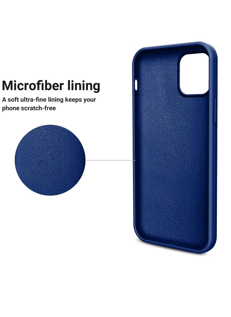 Generic - Silicone & Microfiber Lining Case for Apple iPhone 13 Pro Max 6.7in - Image 1