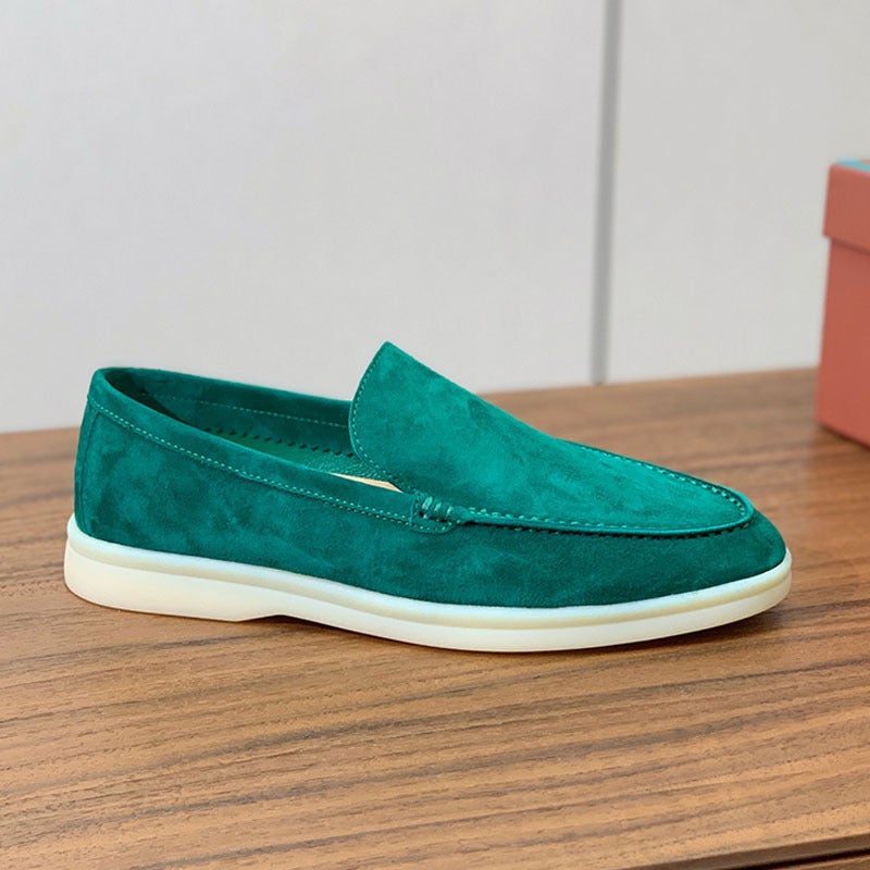 Loafers Lovers Shoes Flat Slip-On Lazy Comfortable Casual Plus Size Shoes Bean Shoes - Image 2