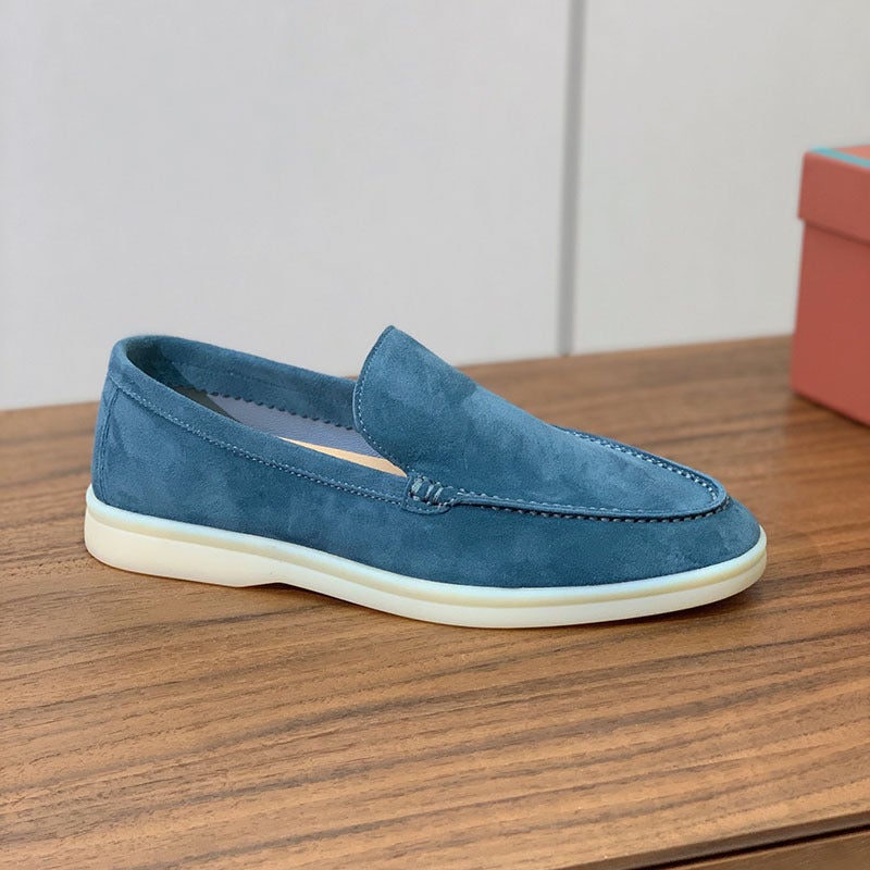 Loafers Lovers Shoes Flat Slip-On Lazy Comfortable Casual Plus Size Shoes Bean Shoes - Image 1