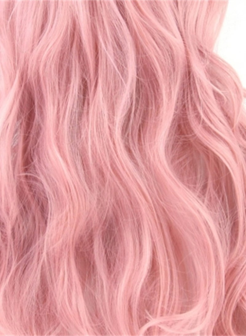 80cm anime long curly hair high temperature silk curly hair cosplay wig costumes dress up wig - Image 4