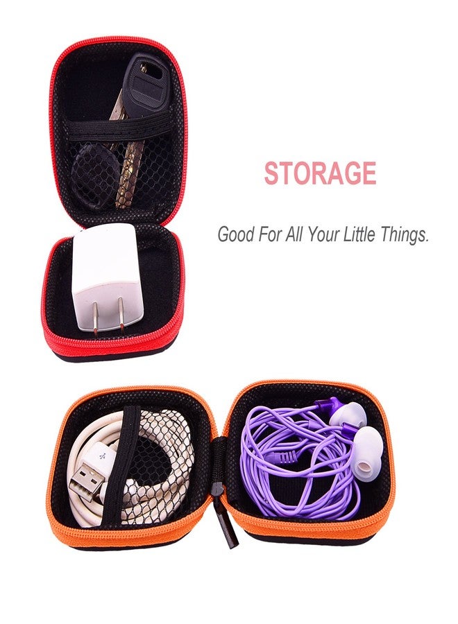 Sunmns 5 Pieces in Ear Bud Earphone Headset Headphone Case Mini Storage Carrying Pouch Bag - Image 5