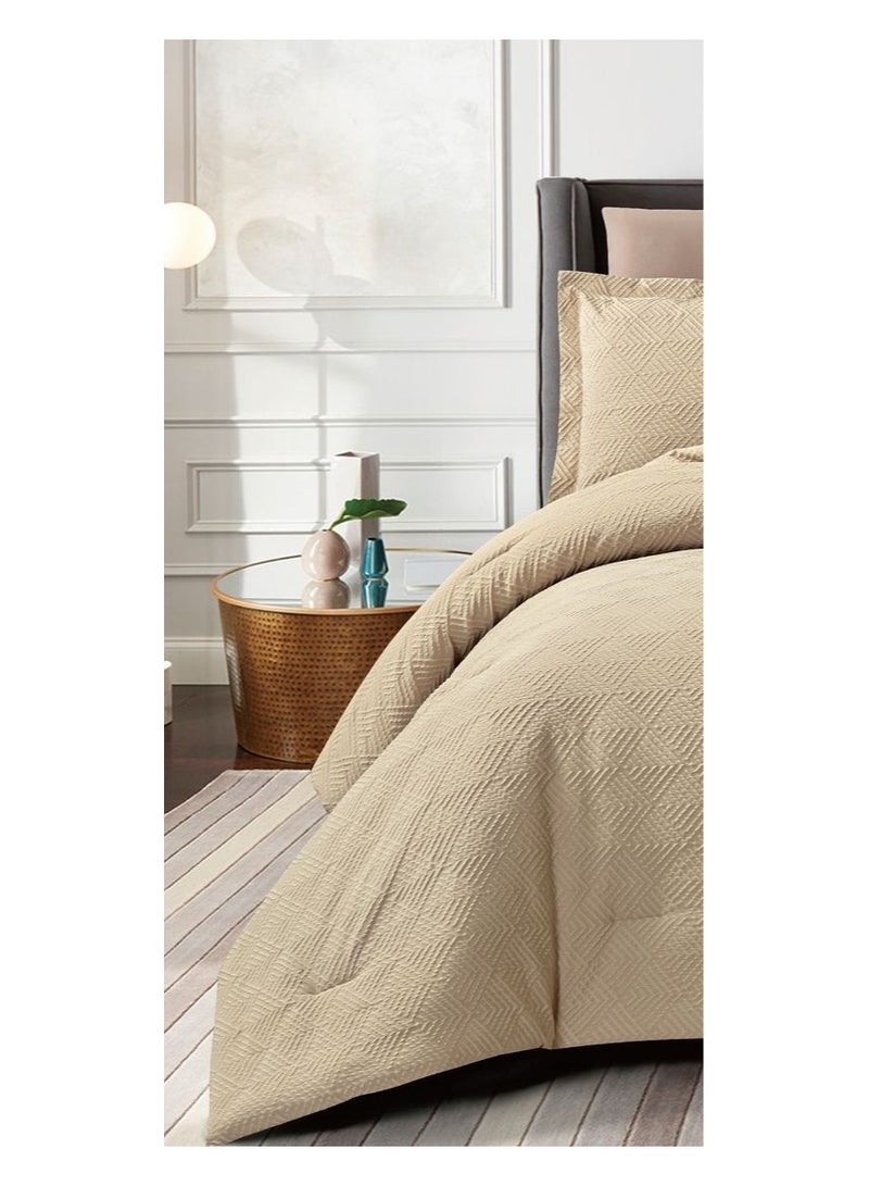 مارك مفرش نفرين صيفي بتصميم حصري منقوش ليضيف الجمال إلى غرفتك من المايكروفايبر مقاس 240*260 سم - Image 2