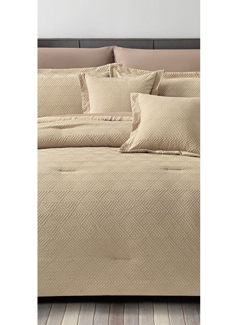 مارك مفرش نفرين صيفي بتصميم حصري منقوش ليضيف الجمال إلى غرفتك من المايكروفايبر مقاس 240*260 سم - Image 3