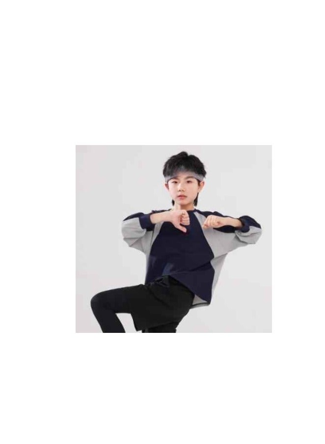 Children's Long Sleeved Long Pants Two-Piece Running Basketball Training Quick Drying Sports Suit  - Image 3