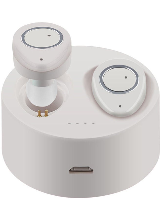 TWS-F1 TWS Bluetooth Earphones White - Image 1