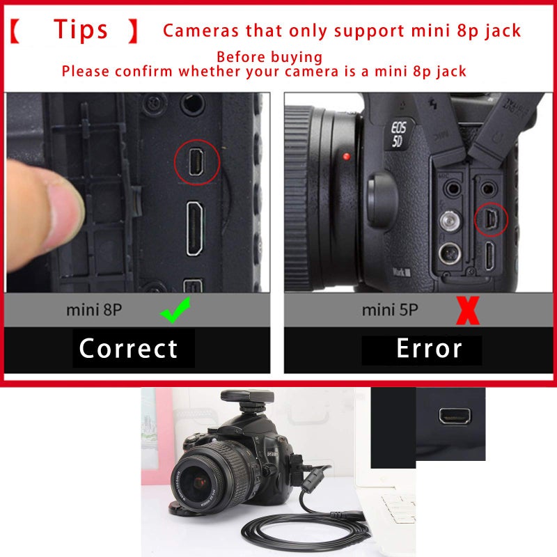 WZHENB Replacement USB Camera Transfer Data Sync Charger Charging Cable Cord for Fujifilm X10, X20, XF1, FinePix JX650, JX660, JX675, JX680, AX385, AX500, AX510, AX550, FinePix J10, J100, J12 & More (Black) - Image 5