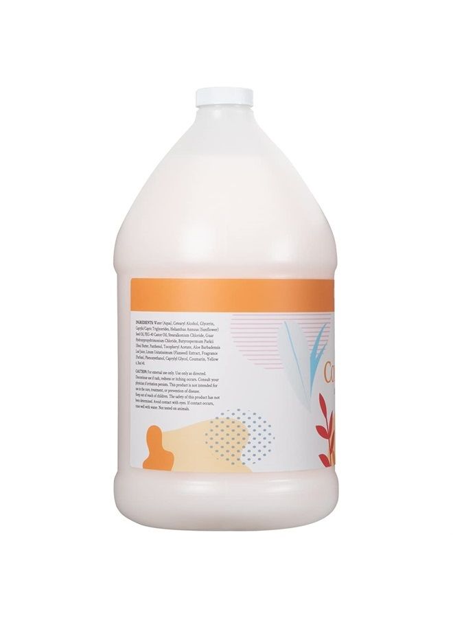 ginger lily farms Botanicals Moisturizing Conditioner for All Hair Types, Coco Mango, 100% Vegan & Cruelty-Free, Coconut Mango Scent, 1 Gallon Refill - Image 1
