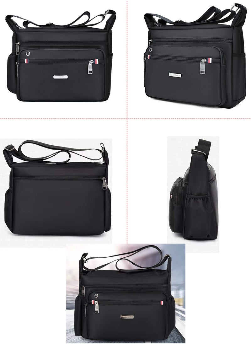Qiccijoo Messenger Bag for Men,Shoulder Bag for All-Purpose Use Travel Bag Sling Bag Crossbody Bags for Work Business(Black) - pzsku/ZC16345D9D2CA9EB43D43Z/45/_/1705137889/9775a51b-0aef-4009-8d1a-fb2d42a8eb6c