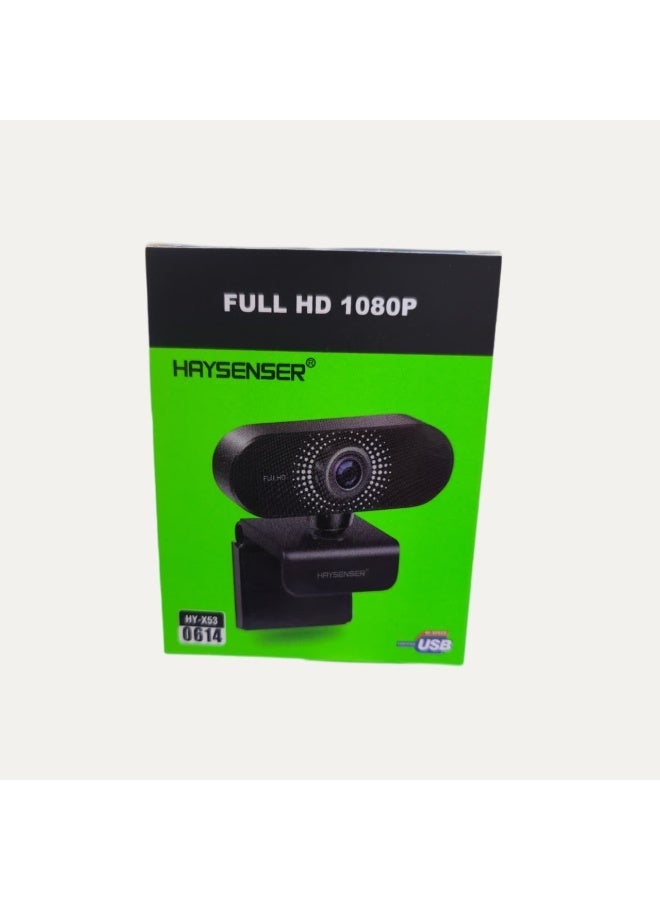 Haysenser HY-X53 webcam full hd 1080p with buit in mic - Image 3