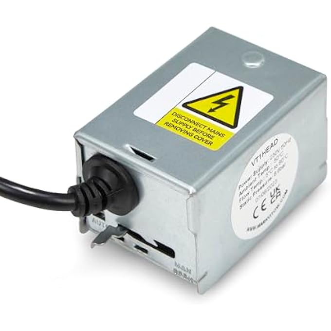 VT1 2 PORT VALVE HEAD DIRECT REPLACEMENT FOR HONEYWELL 2 PORT VALVE MOTORISED ACTUATOR V4043H V4043H1056 SUITS 22MM 28MM 1/2" 3/4" 1" 5 YEAR WARRANTY - Image 1