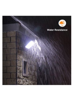 Generic 50 واط 168 قطعة تعمل بالطاقة الشمسية أضواء LED في الهواء الطلق مصباح للطاقة الشمسية 5000 مللي أمبير بطارية السيارات الغسق إلى الفجر ضوء الأضواء الكاشفة الأمن الشمسي  - Image 5