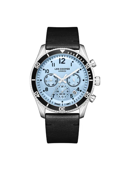 Lee Cooper Men's Leather Multi Function Watch LC08260.301 - 42 mm