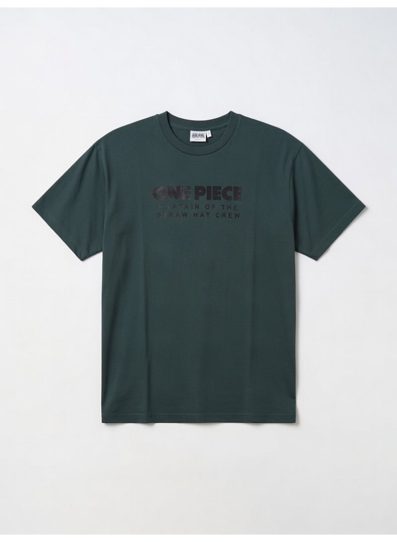 One Piece MENS T-SHIRT OVERSIZE DROPPED SHOULDER T-SHIRT - Image 1