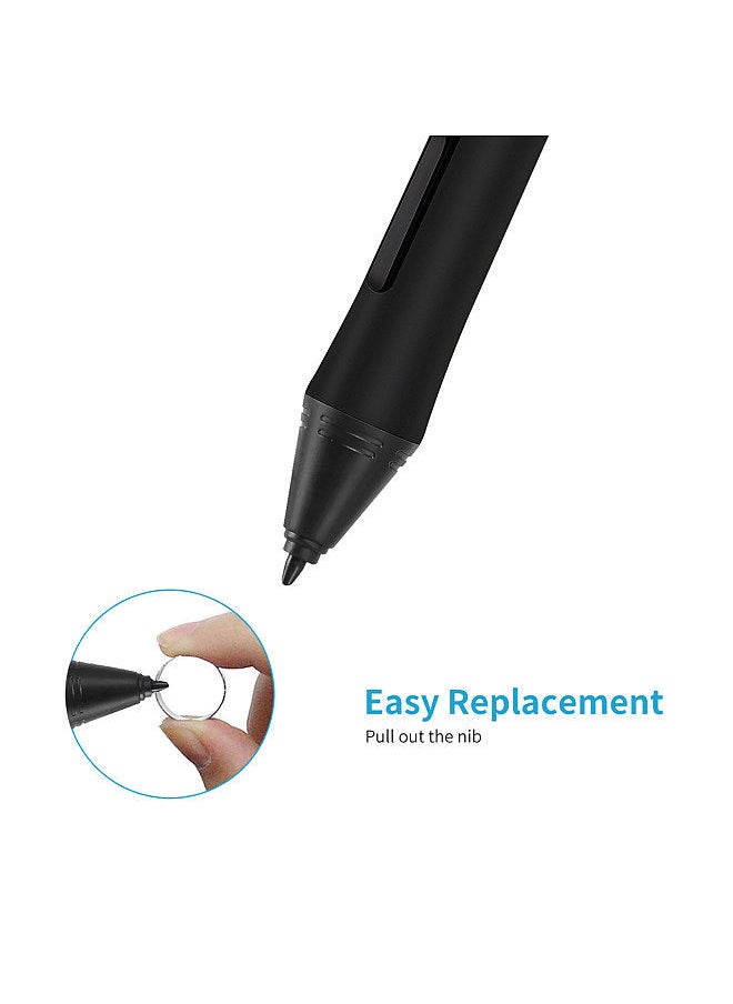 PW100 Digital Pen Battery-free Digital Pen with 2 Programmable Buttons for H1060P H610PRO V2 Graphic Tablets