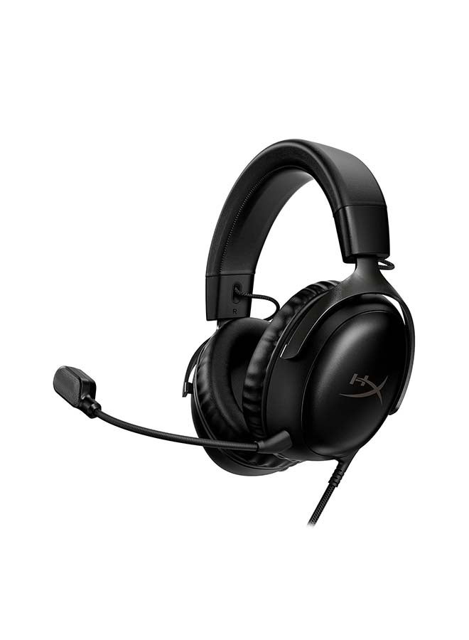 HYPERX Cloud III Over Ear Wired Gaming Headset, PC, PS5, Xbox Series X|S, Angled 53Mm Drivers, DTS, Memory Foam, Durable Frame, Ultra-Clear 10Mm Mic, USB-C, USB-A, 3.5Mm Black | 727A8AA - Image 1
