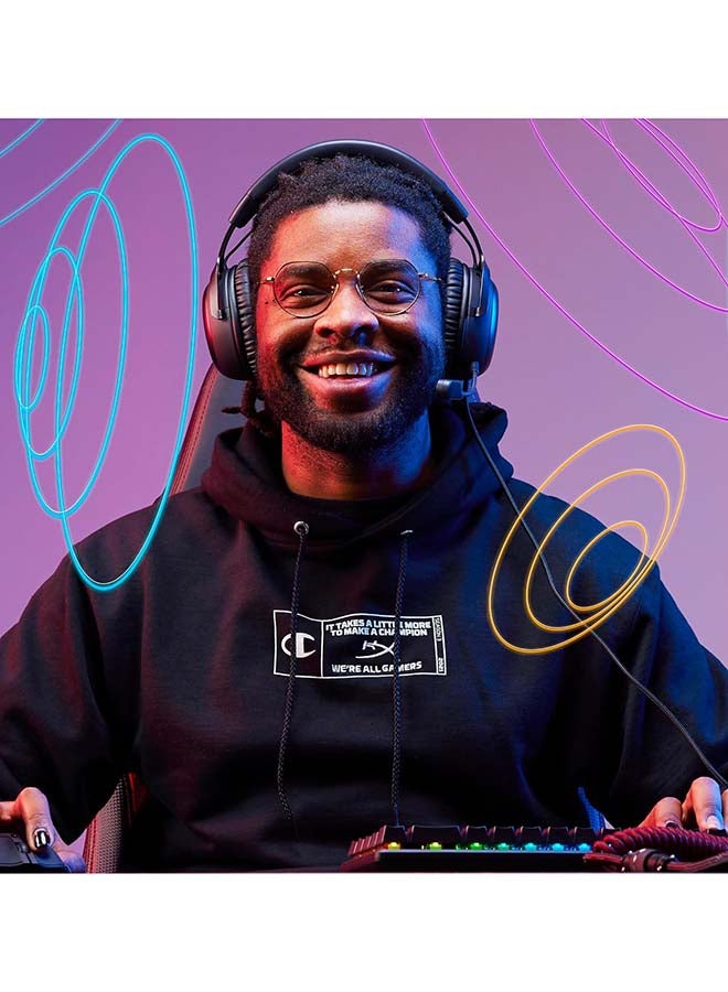 HYPERX Cloud III Over Ear Wired Gaming Headset, PC, PS5, Xbox Series X|S, Angled 53Mm Drivers, DTS, Memory Foam, Durable Frame, Ultra-Clear 10Mm Mic, USB-C, USB-A, 3.5Mm Black | 727A8AA - Image 2