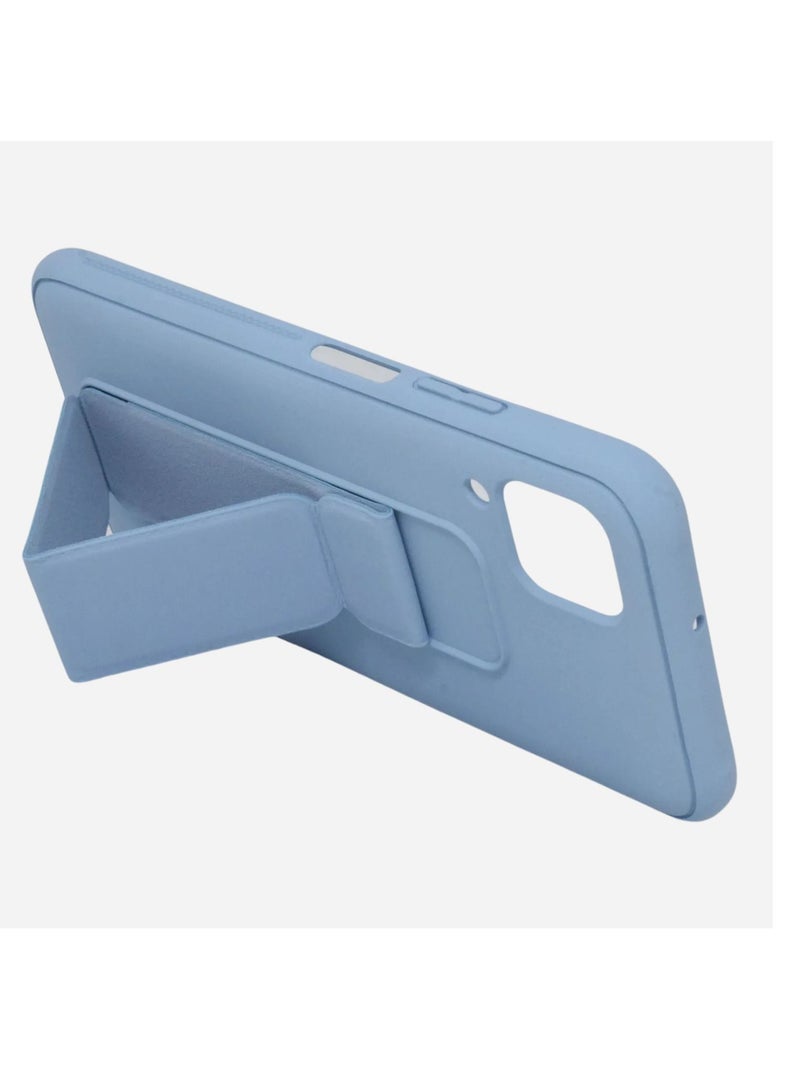 BORTONY Huawei Nova 7i Case Silicone Camera Protected Shockproof With Finger Grip Stand Cover - Image 2