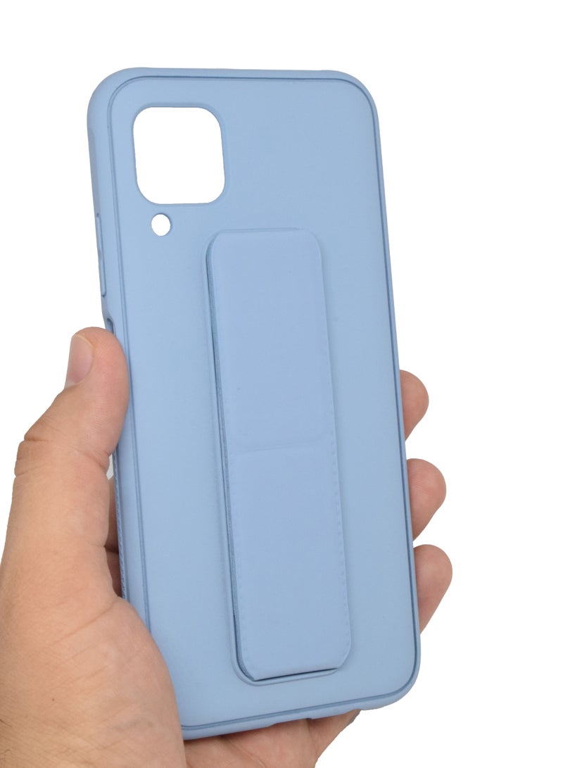 BORTONY Huawei Nova 7i Case Silicone Camera Protected Shockproof With Finger Grip Stand Cover - Image 1