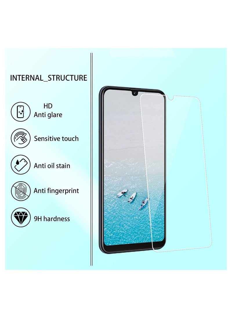 NQ VIVO Y32 Full Screen Coverage Tempered Glass Screen Protector For Vivo Y32 Clear 
