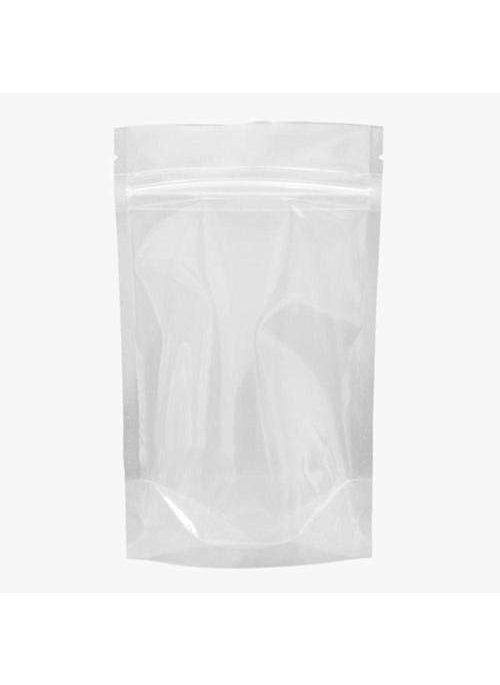 Deera DEERA Stand Up Ziplock Reusable Airtight Polyester Storage Pouch Clear170mmX265mmPack of 50  - Image 1