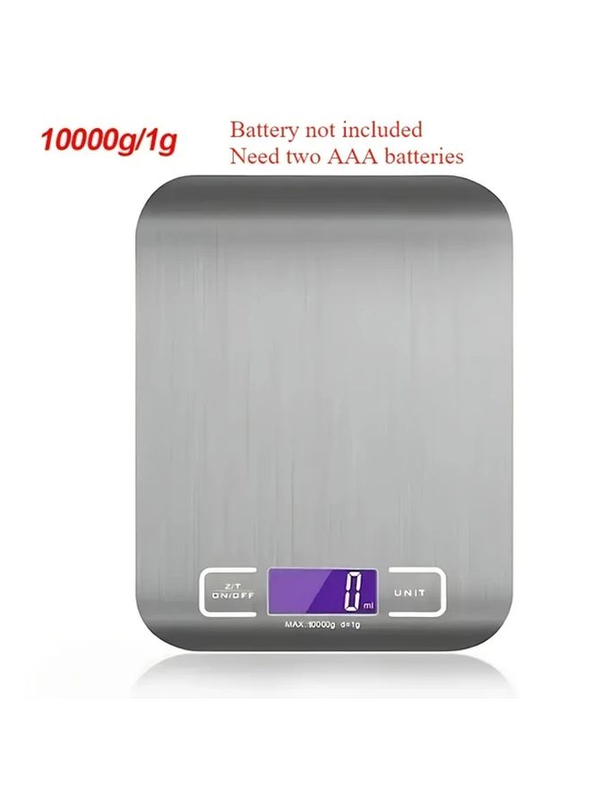 Silvery Postal Scale 22LB High Precision Multifunction Scale For Kitchen Office - Image 1