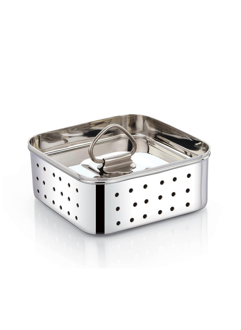 Expresso Expresso Stainless Steel Square Shape Indian Paneer/Tofu Press Mould Maker (450 Ml)  - Image 1