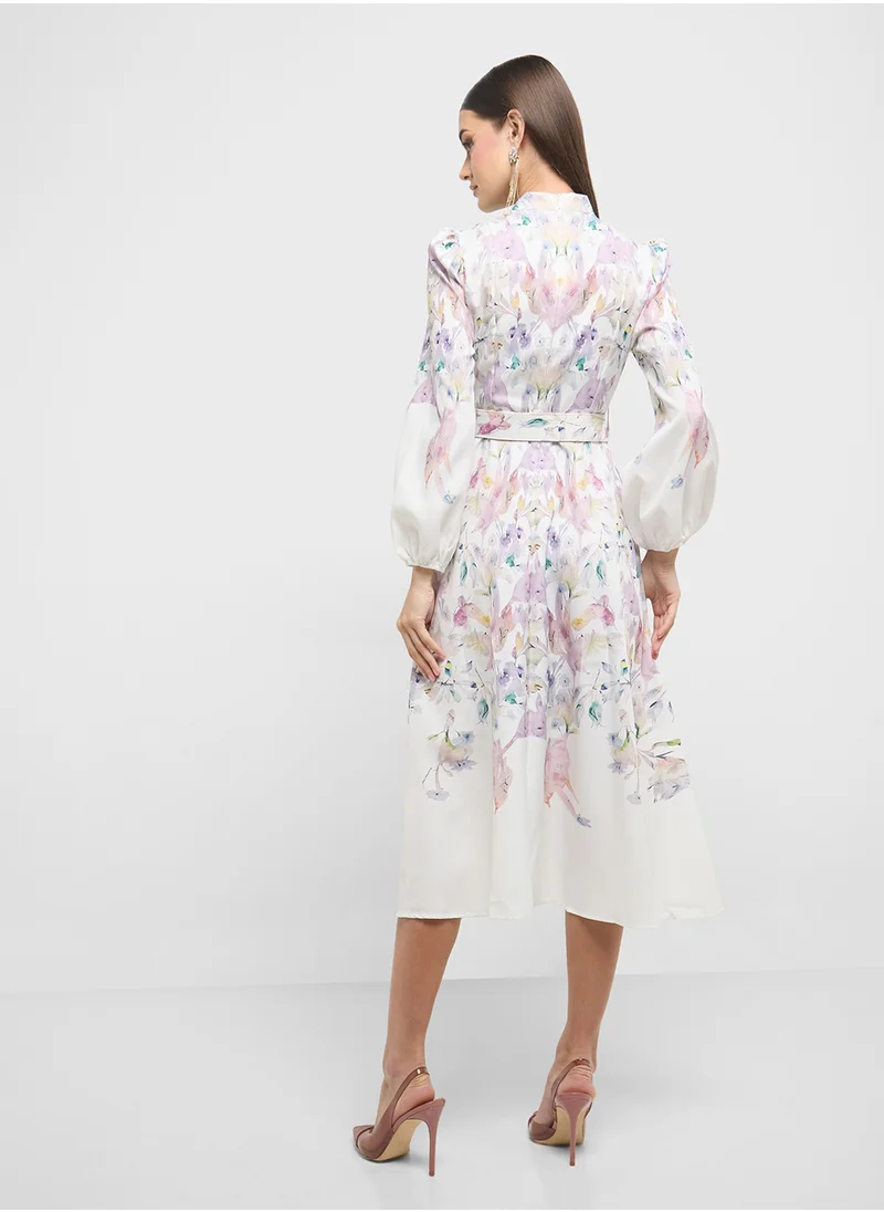 ELLA Floral Print Dress