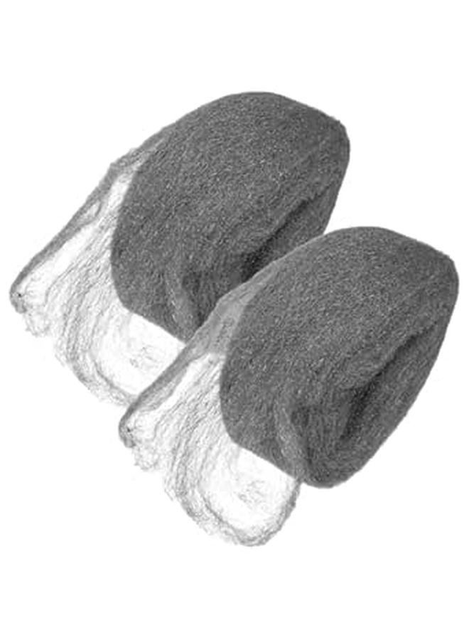Coarse Steel Wool 0 Grade 2 Rolls for Cleaning Polishing Wood Metal Surfaces Rust Removal - Image 1