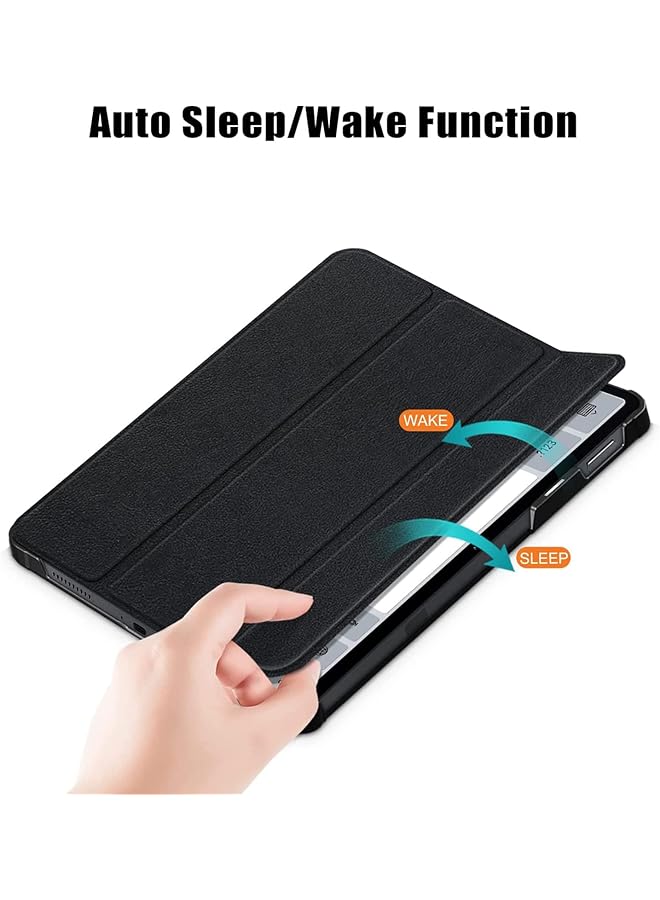 erorex Case For Honor Pad 8 12.0 Inch Stand Thin Smart Cover With Auto Sleep Wake Pu And Pc Anti-Scratch Protective Case Compatible With Honor Pad 8 12 Inch Tablet Black  - Image 2