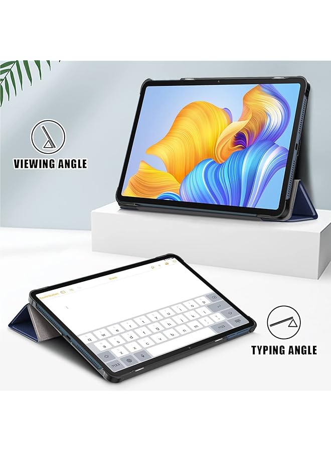 erorex Case For Honor Pad 8 12.0 Inch Stand Thin Smart Cover With Auto Sleep Wake Pu And Pc Anti-Scratch Protective Case Compatible With Honor Pad 8 12 Inch Tablet Black  - Image 5