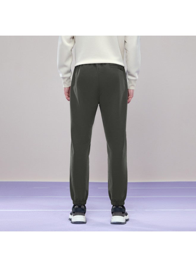 HLA 【دافئ ومبطن】سراويل رياضية شتوية Sss قابلة للربط متينة، سراويل كاجوال رجالية، بناطيل تدريب - Image 5