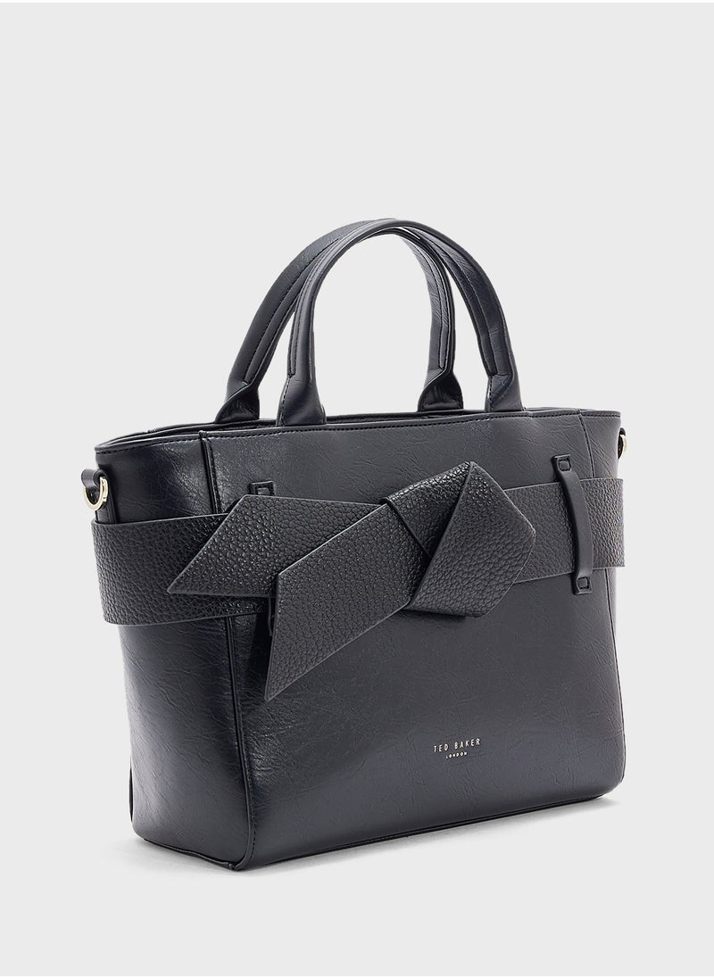 Jimsa Knot Bow Crossbody Bag